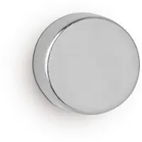 MAUL Neodymium Rond Magneten Lichtzilver 1.5 kg draagkracht 8 mm 10 Stuks