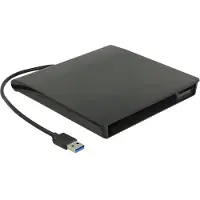 DeLOCK External Enclosure for 5.25? Slim SATA Drives 12.7 mm to SuperSpeed USB 5 Gbps Type-A male