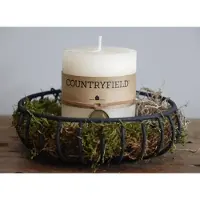 Countryfield Kandelaar krans zwart