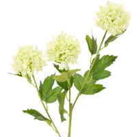 Viana Kunstmatige groene sneeuwballenstruik, 65 cm, 2 stuks, 2 Stück