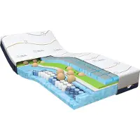 M line Cool Motion 7 Traagschuim matras 80 x 210 x 26 cm - tot 140 kg