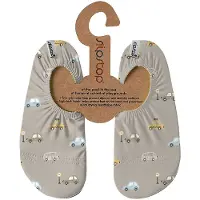 SLIPSTOP Cars Naturel kinder schoenen beige maat 18/20