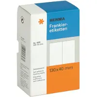 Herma Frankeeretiket 4328 dubbel 130x40mm 500stuks