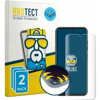BROTECT - Screenprotector voor Murena Teracube 2s - Folie Beschermfolie transparant volledig dekking - 2 Stuks