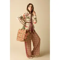 Sissy-Boy Roze wide leg broek met print | Maat: M