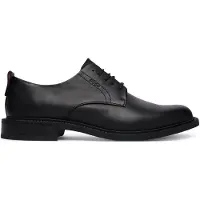 HUGO Derbyschoenen van leer met reliëflogo Maat 46