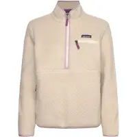 Patagonia - Merken - W's Retro Pile Marsupial Dark Natural voor Dames van Gerecyclede materialen - Maat S - Beige
