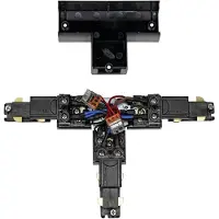 SLV Verstelbare S-Track T-connector links DALI zwart