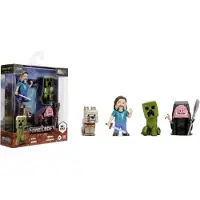 Minecraft Minecraft-figuurtjes, 2,5 inch, set van 4 stuks