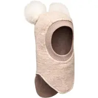 Huttelihut Balaclava - Wol/Katoen - 2-lag - BIG Bear - Ware Ik - - 2-4 jaar (92-104) - Balaclavas - Dubbel