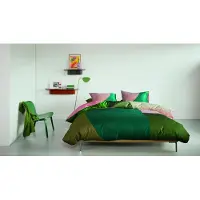 Dutch Design Brand Dekbedovertrek Abbey Road Groen 140x200/220 cm