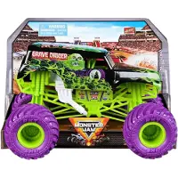 Monster Jam 1:24 Die Cast-grave Digger (6074256) Truck Paars Kinderen