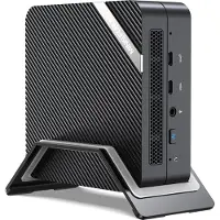 Minis Forum Mini-pc met AMD Ryzen 7 7735HS processor (tot 4,75 GHz), 32GB DDR5 RAM, 1TB PCIe 4.0 SSD, AMD Radeon 680M grafische kaart, 2x HDMI, 1x USB4, 5x USB-poorten, WiFi 6, Bluetooth 5.2