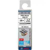 Bosch ST. LINE 1.2 MM HSS-G 135 (10PACK)