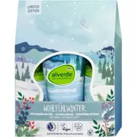 Alverde Naturkosmetik Kerst Geschenkset Alverde Feel-Good Winter | 3-delige Kerstcadeauset - Douchegel - Handcrème - Bodylotion | Kerstcadeau Verzorgingsproducten