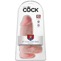 King Cock Chubby Dildo - Light