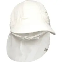 Huttelihut - Kid's Summer Hat Muslin - Hoed 52 cm - 2-4 Years, wit