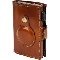 Tony Perotti Van Gogh Dames & Heren Pasjeshouder - Leer - rfid - Cognac