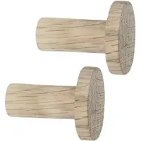 Mette Ditmer Point haak lang 2-pack Eikenhout