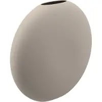Cooee Design Pastille Vaas Ø20 Cm Zand - Vazen Keramiek Sand - HI-028-25-SA