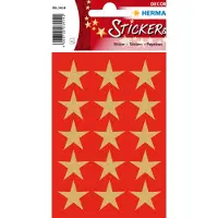 Herma Stickers ster folie goud, Ø 22 mm - 20 stuks