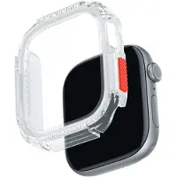 Skinarma Atom Serie - Beschermhoes voor Apple Watch - 42mm - Transparant - Elegante Bescherming
