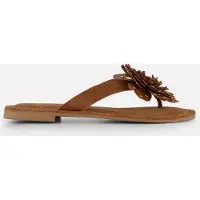 Lazamani Teenslipper 'Nomi' cognac