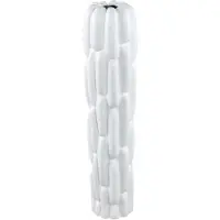 Ptmd - Vaas Seanis - Wit - 17x17x71cm