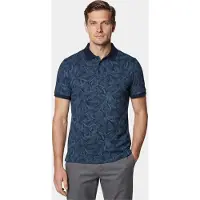 Bos Bright Blue Polo korte mouw axton polo 26108ax20bo/4001