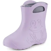 Ladeheid LA-CA-FrogWinter Kinder Regenlaarzen - Rubber - met Binnenschoen - EVA - Wasbare Binnenschoen