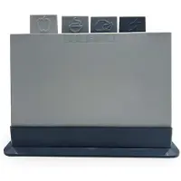 Maestro Set van vier snijplanken in verschillende kleuren stand MR1787