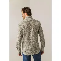 State of Art Regular Fit casual overhemd groen