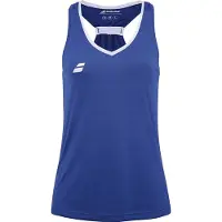 Babolat Play Top Sleeveless T-shirt Blauw 10-12 Years Meisje