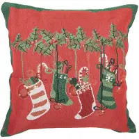 Clayre & Eef Sierkussen 44x44 cm Rood Polyester
