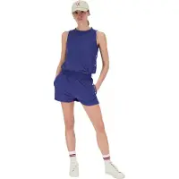 Vieux Jeu Sportbroek Women Roxy Short Blue-S