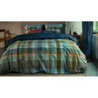 Beddinghouse Dekbedovertrek Glynn Blauw Katoen-240 x 200 / 220 cm | Lits-Jumeaux