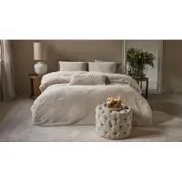 Rivièra Maison Dekbedovertrek Tendre Zand 240x200/220
