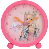 TOPModel - Alarm Clock - Bright Pink - 11 cm