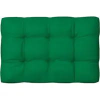 vidaXL Palletkussen 120x80x12 cm stof groen