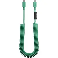 Native Union Pop Cable - Pine - USB-C naar USB-C - 2.4M - 60W