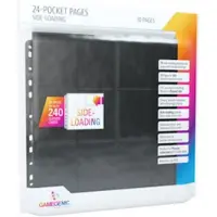 GameGenic Sideloading 24-Pocket Pages Pack Zwart (10 stuks)