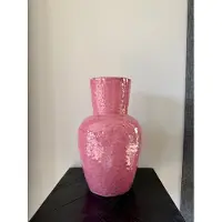 Life Deco Vase Stoneware Pink 19.5x19.5x32cm
