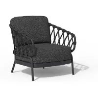 Tierra Outdoor Natal lounge stoel charcoal
