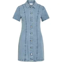 Vila Blousejurk 'VINisa' blauw denim