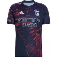 Adidas Tricot 'SL Benfica 25/26 Fourth Replica' navy / rood / wit
