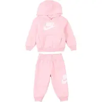 Nike Joggingpak 'CLUB FLEECE' lichtroze / wit