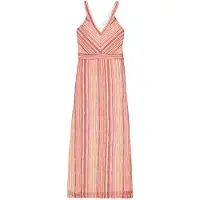 Garcia Gebreide jurk sand / oranje / rosa / donkerroze