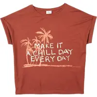 s.Oliver Shirt abrikoos / rosa / roestrood