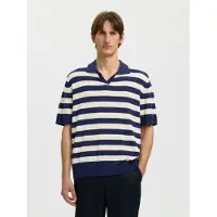 Selected Shirt navy / wit