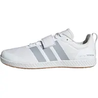 Adidas Sportschoen 'Die Total Weightlifting' lichtgrijs / wit